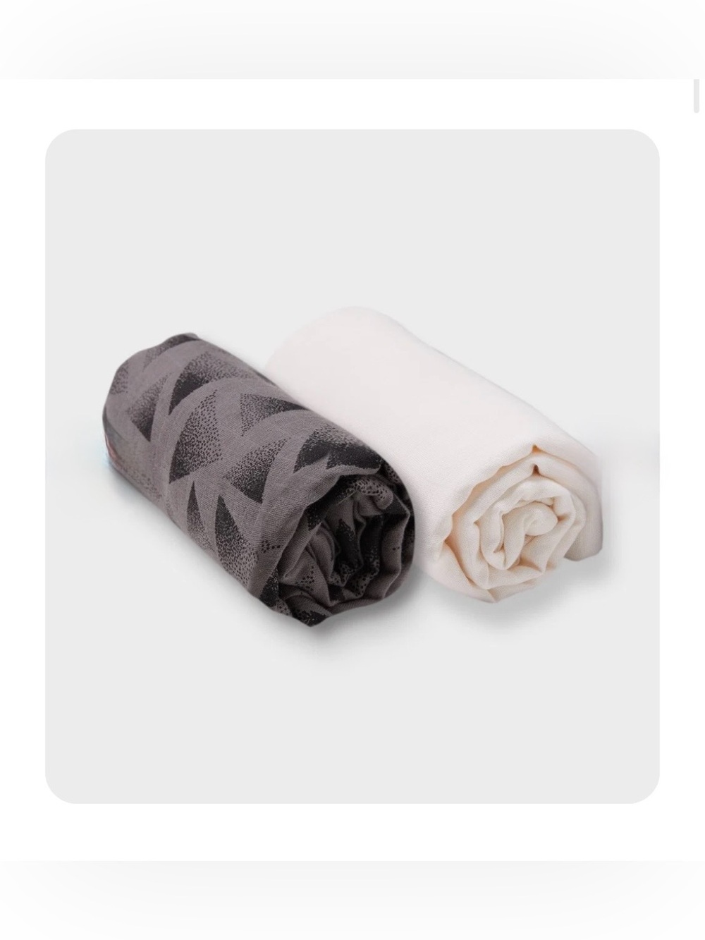 Gold Bug x Allyson Felix 100% Cotton Muslin Swaddle Blankets 2 Pack